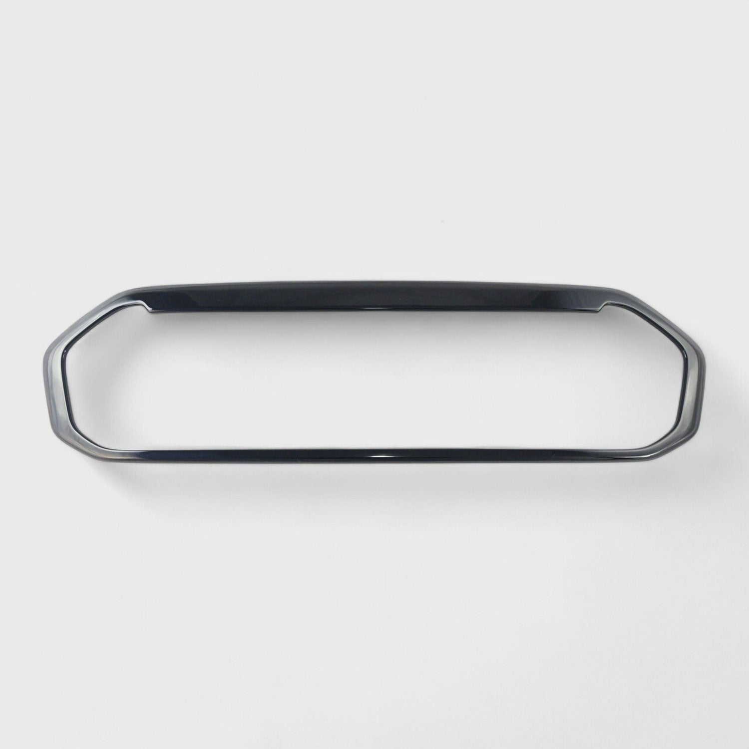 2019-2023 Ford Ranger Grille Overlay Gloss Black 1Pcs ABS Plastic