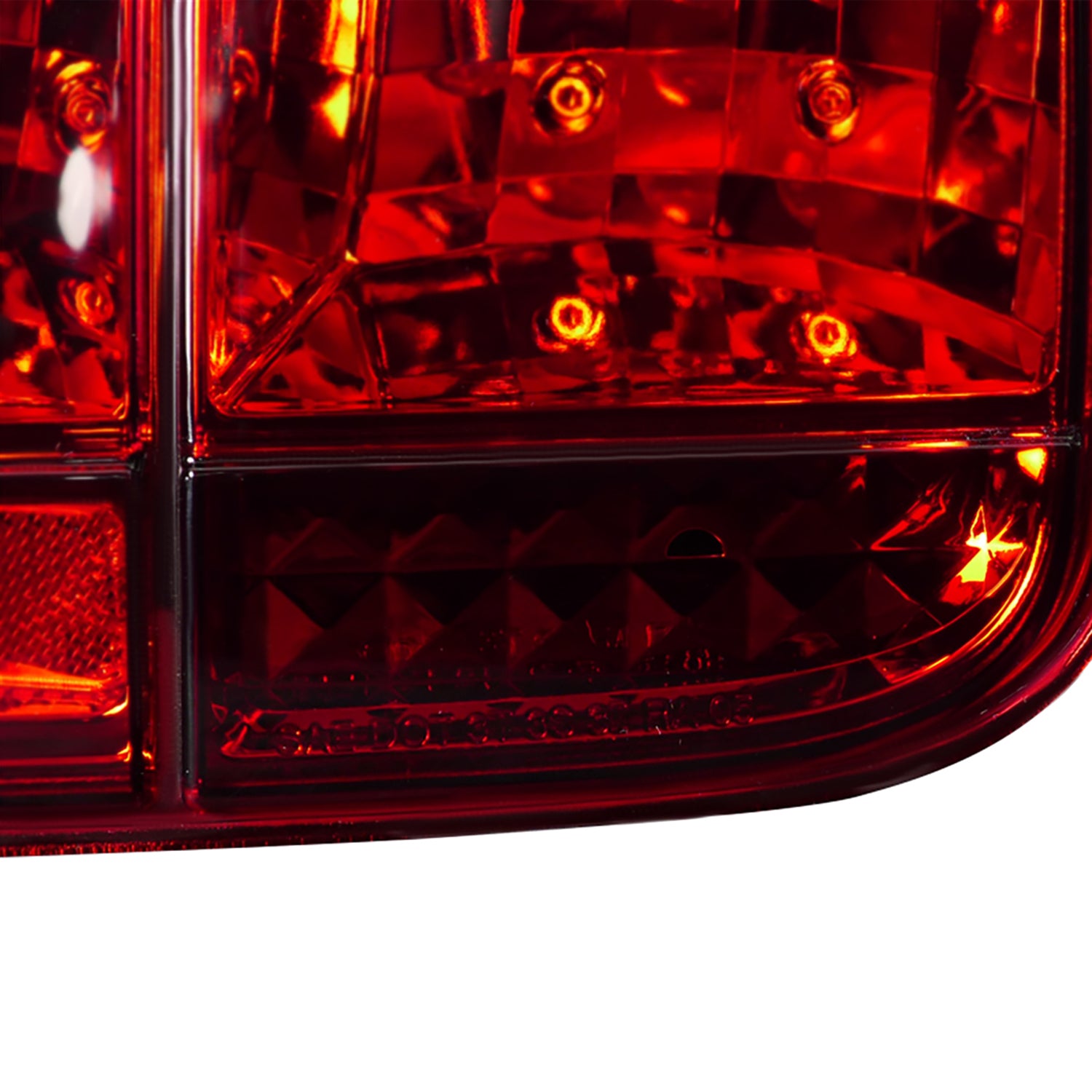 2005-2009 Ford Mustang Sequential Tail Lights Chrome Housing/Red Lens