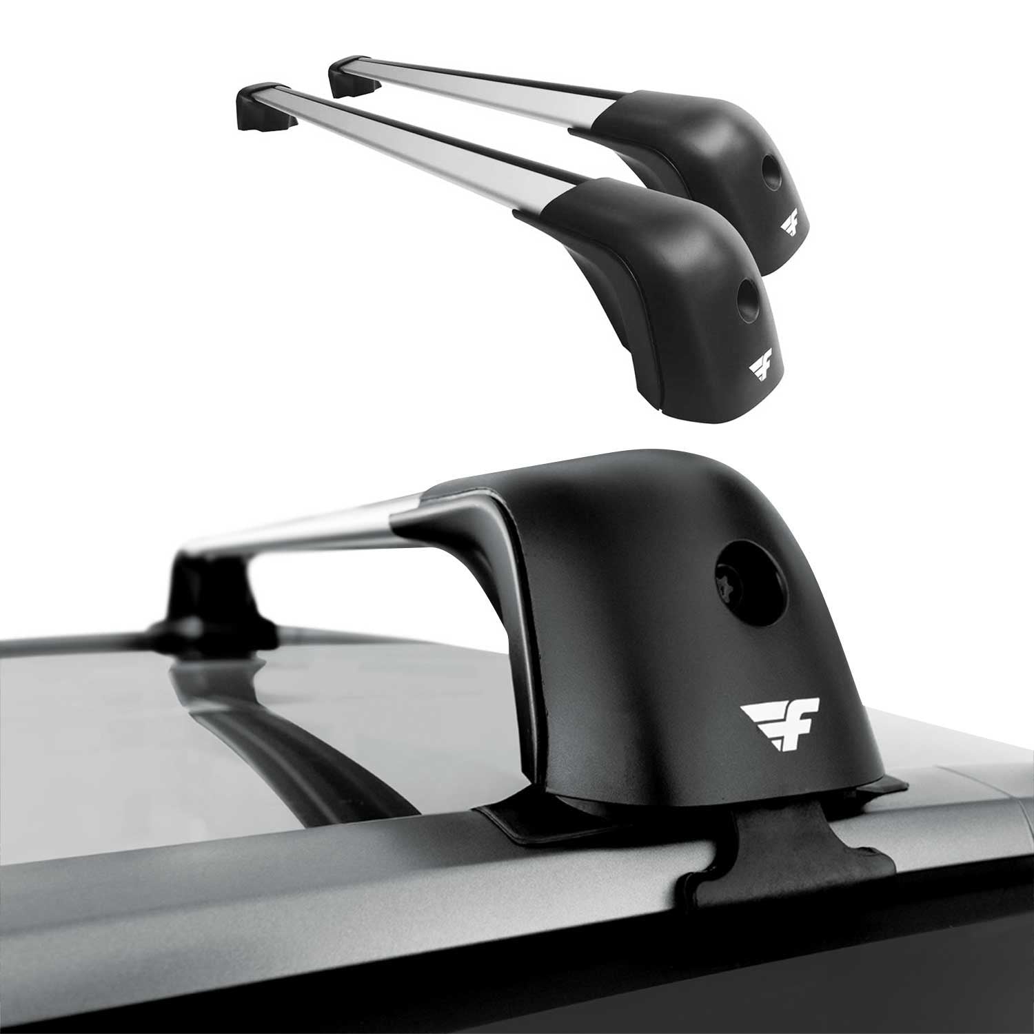 2019-2026 Lexus UX200 UX250h Roof Racks Cross Bars Silver
