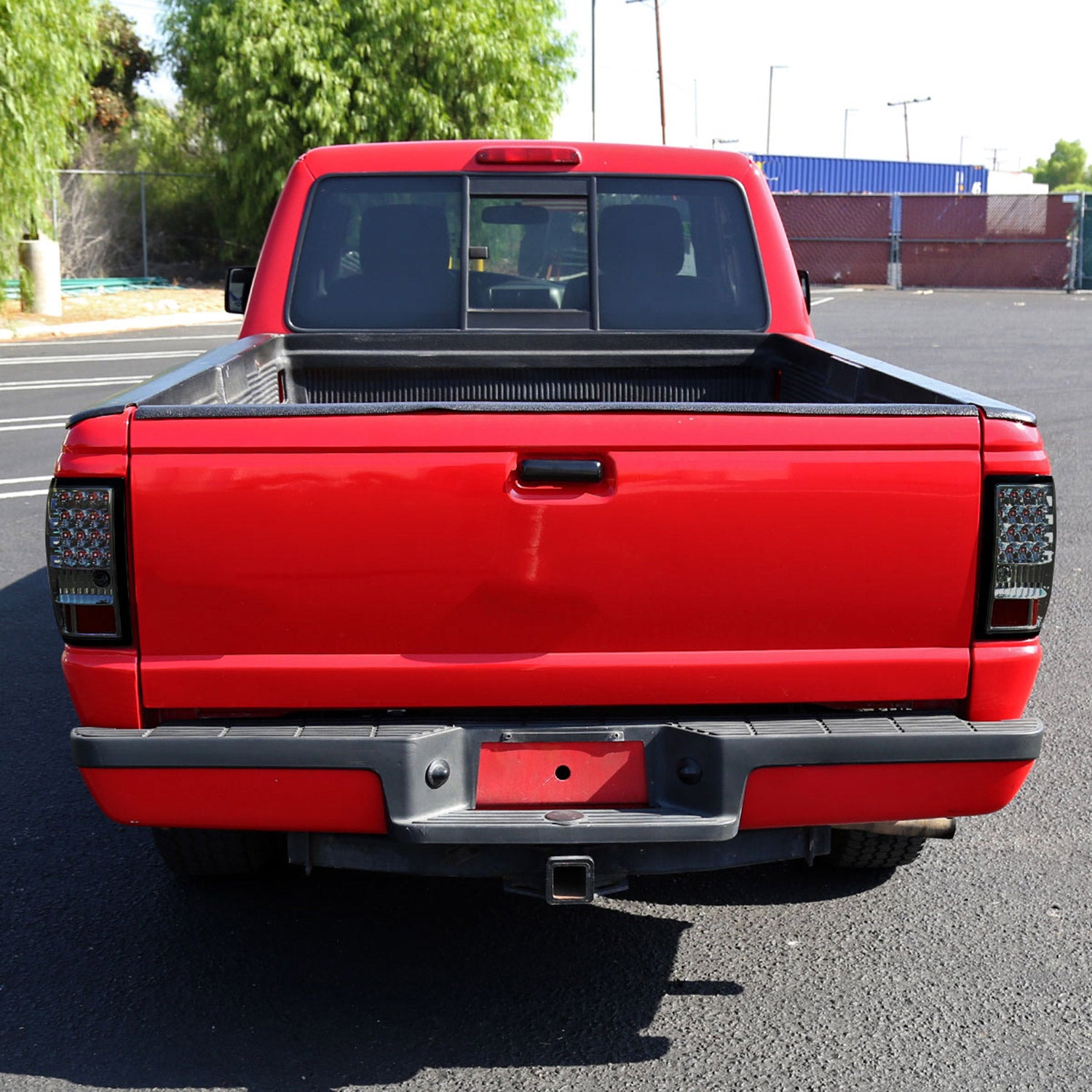2006-2011 Ford Ranger LED Tail Lights Chrome Housing/Smoke Lens