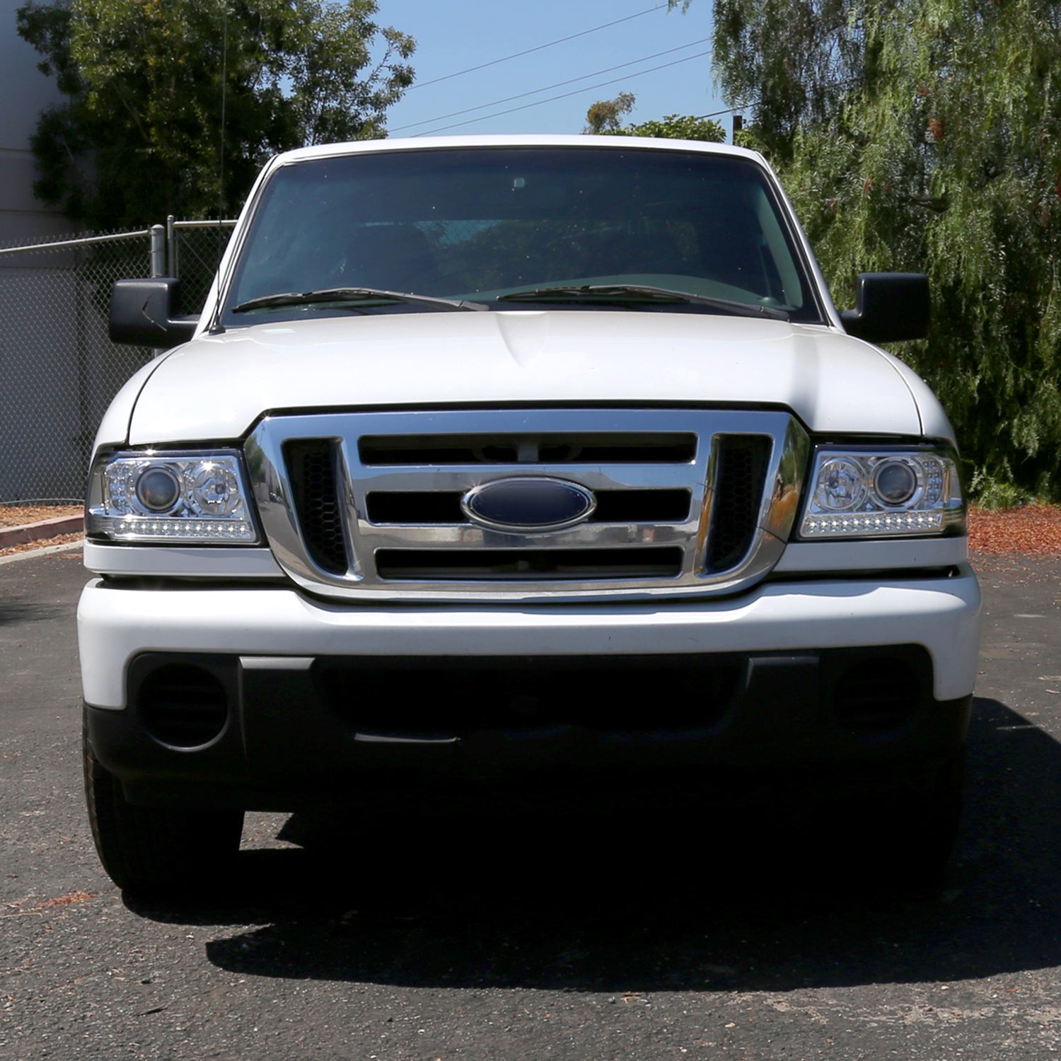 2001-2011 Ford Ranger Projector Headlights LED Light&LED Signal Lights Chrome