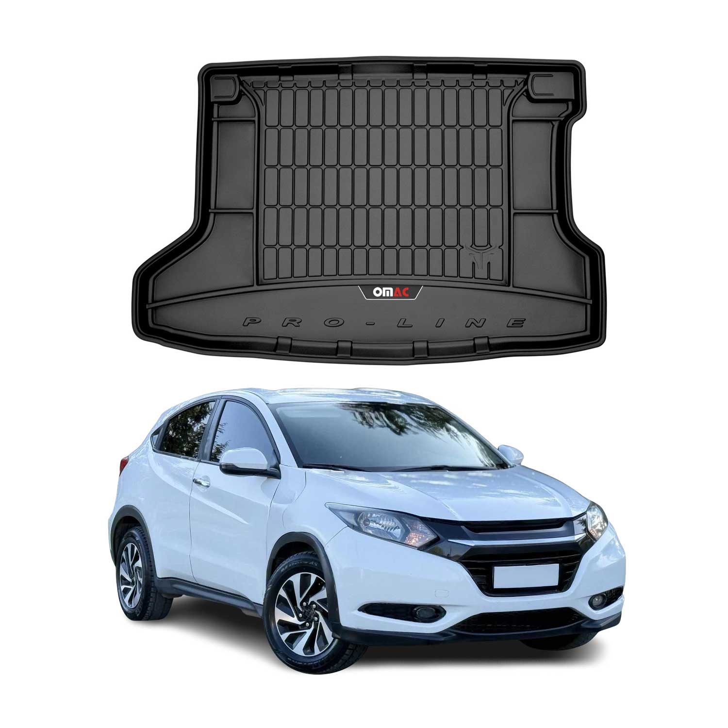 2016-2022 Honda HR-V Premium Cargo Liner Trunk Mat All Weather Heavy Duty