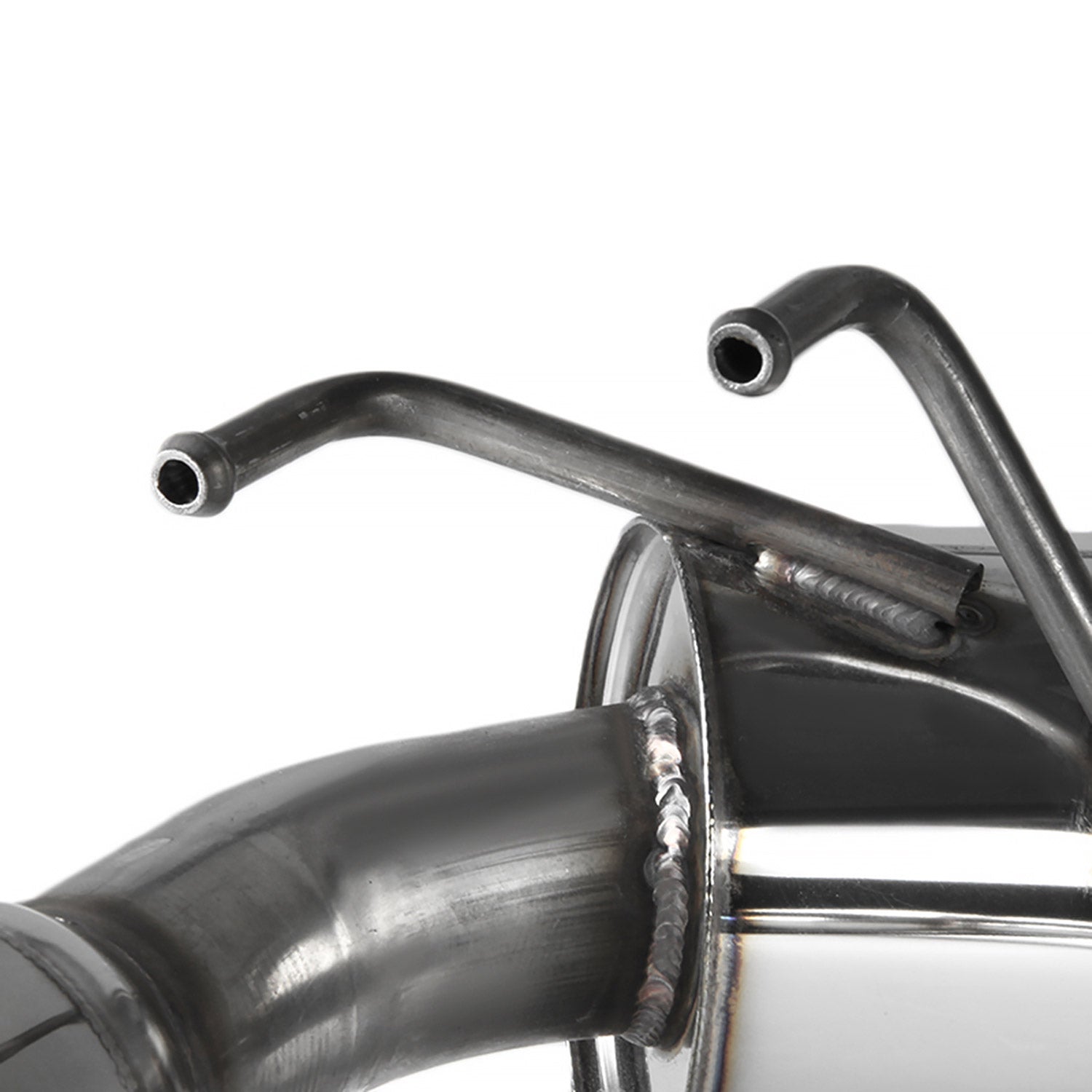 2010-2015 Chevy Camaro 3.6L V6 S.Steel Dual Catback Exhaust System Burnt Tip