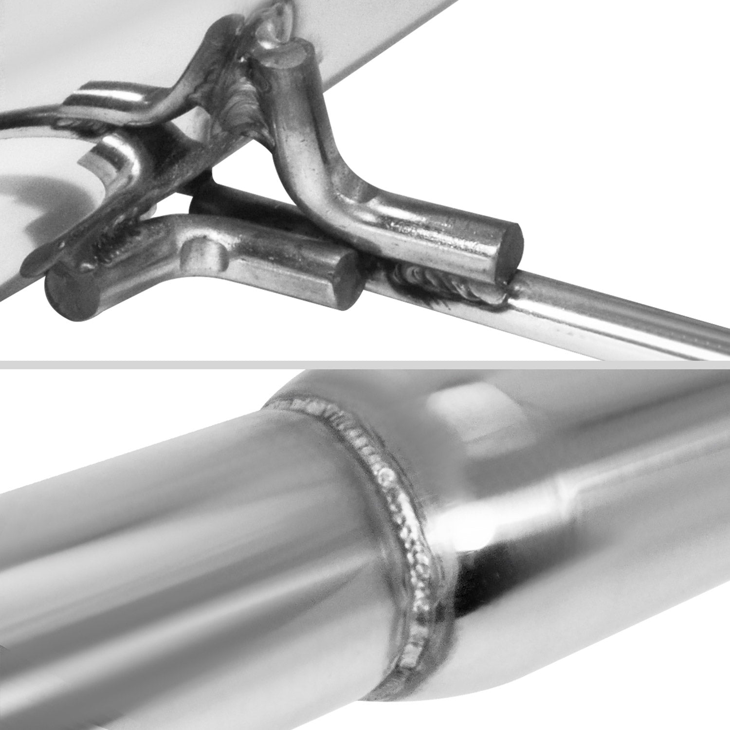 1989-1994 Nissan 240SX S13 T-304 Steel N1 Catback Exhaust System w/Burnt Tip