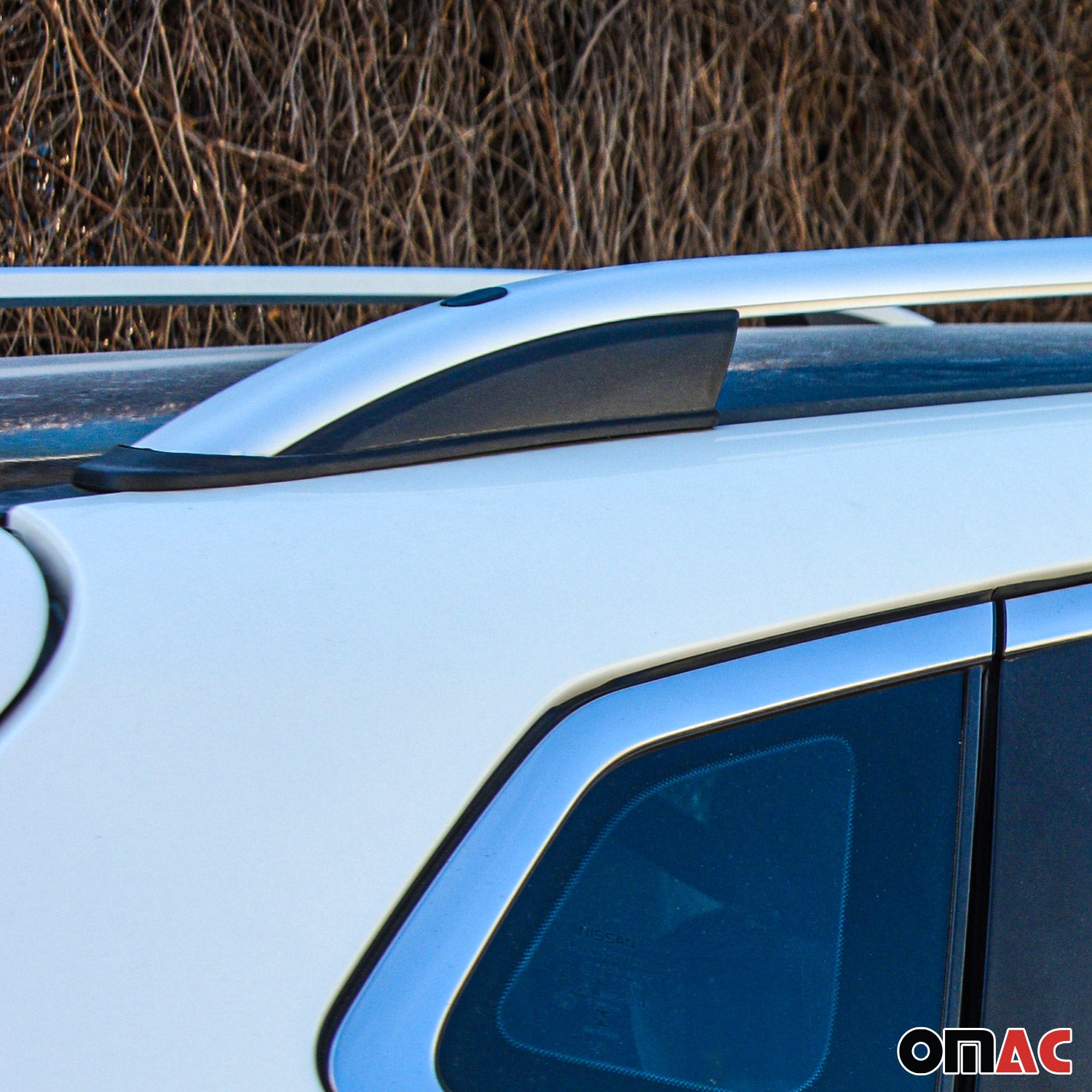2006-2009 Land Rover Range Rover Sport Roof Rack Rails Side Rails Silver