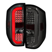 2014-2021 Toyota Tundra Sequential LED Tail Lights Chrome Housing/Smoke Lens