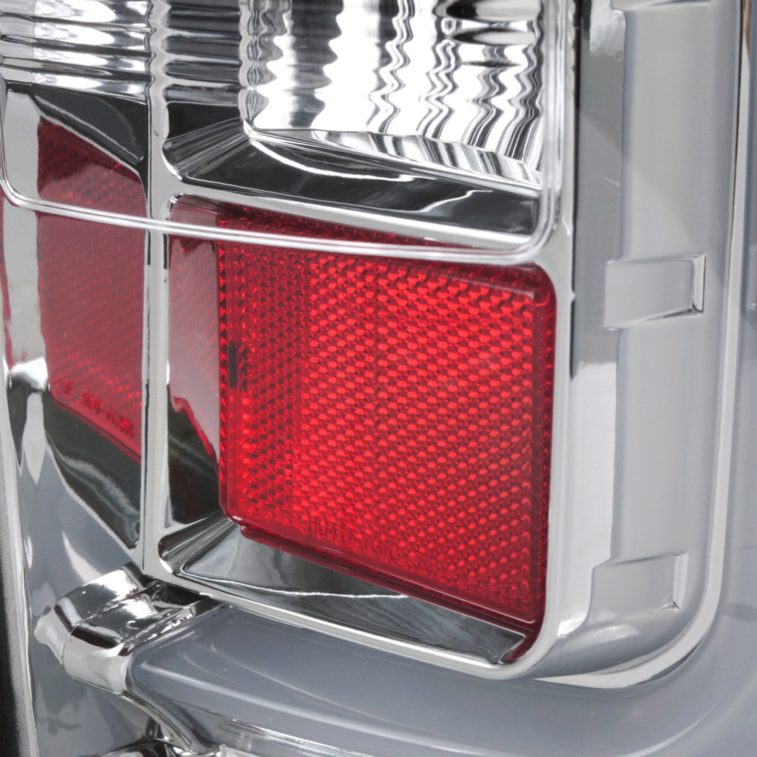 2014-2018 GMC Sierra 1500/2500HD/3500HD LED Tail Lights Chrome/Clear Lens