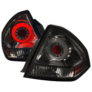 2006-2013 Chevy Impala/ 2014-2016 Impala Limited LED Tail Lights Chrome/Smoke