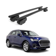 2019-2025 Audi Q3 2.gen Roof Rack Cross Bars Black