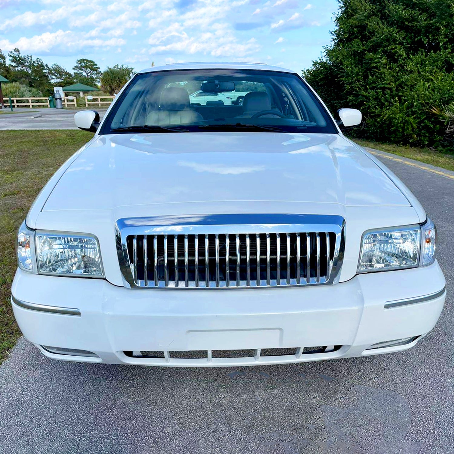 2006-2011 Mercury Grand Marquis Factory Headlights & Corner Lamps Chrome