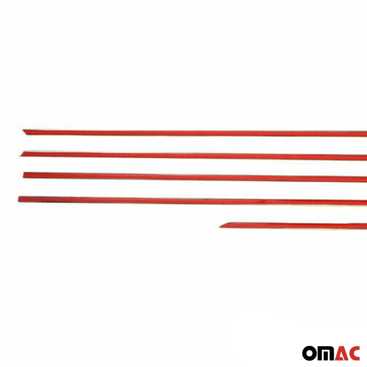 2010-2013 Lexus GX 460 Window Molding Trim Streamer Stainless Steel Silver 6 Pcs