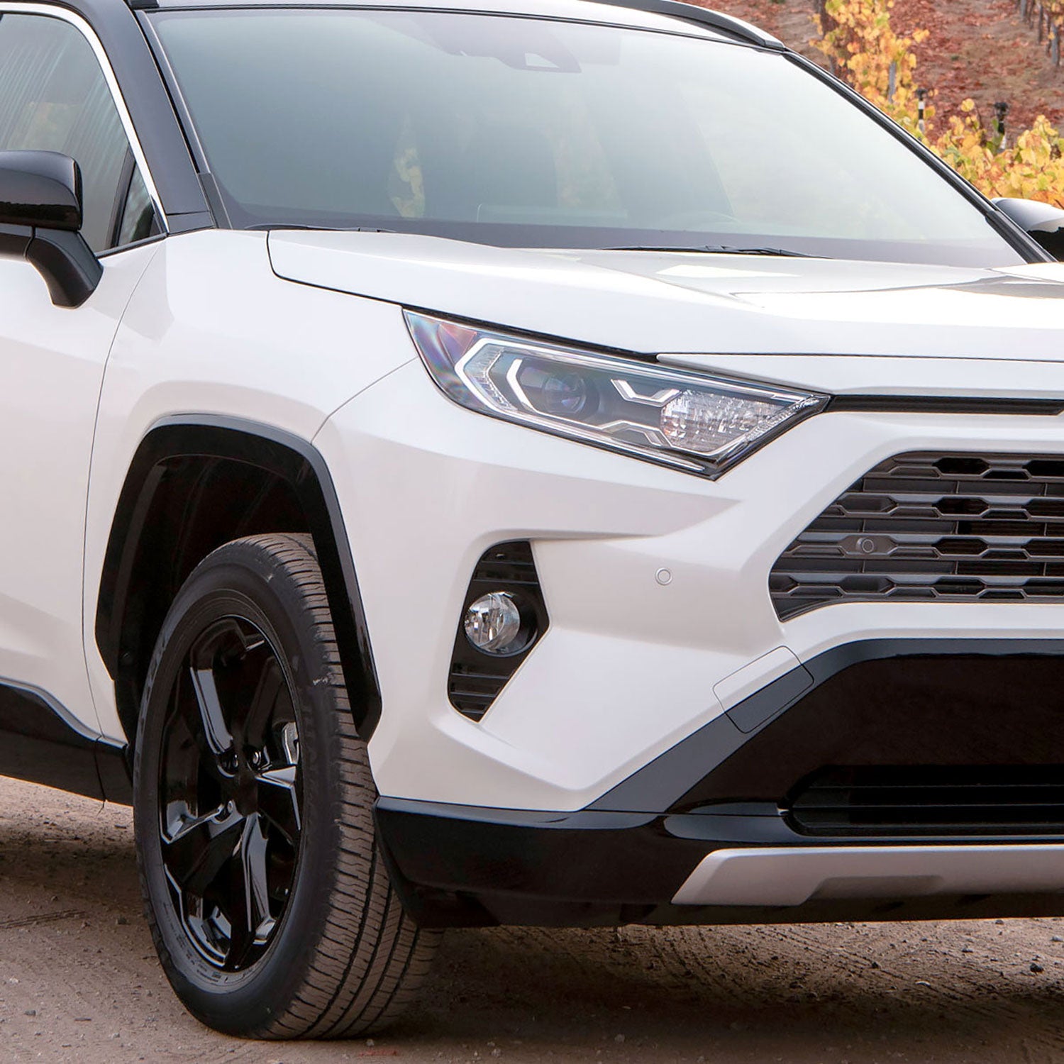 2019-2022 Toyota RAV4 H16 Fog Lights Kit Chrome Housing/Clear Lens