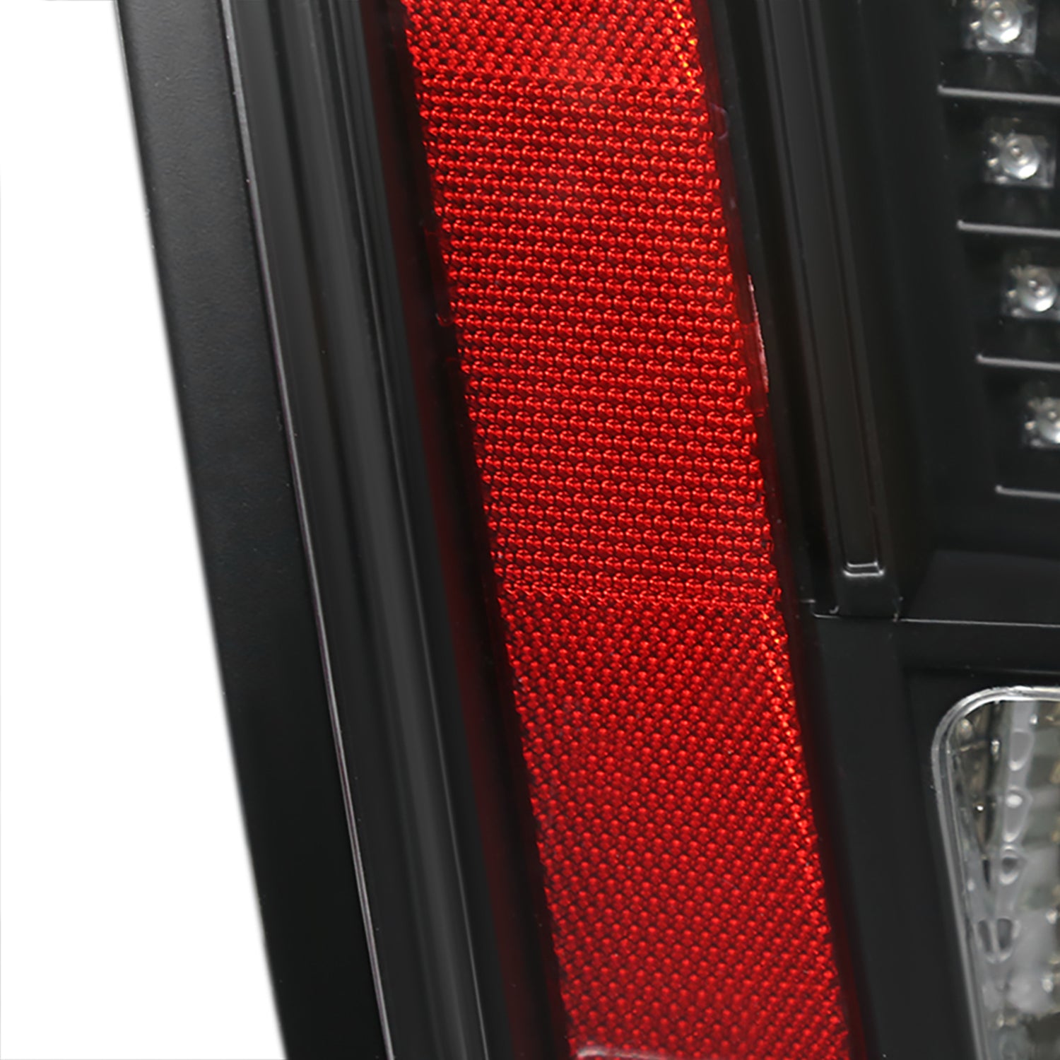 1999-2004 Ford Mustang Sequential LED Tail Lights - RS Matte Black/Clear Lens