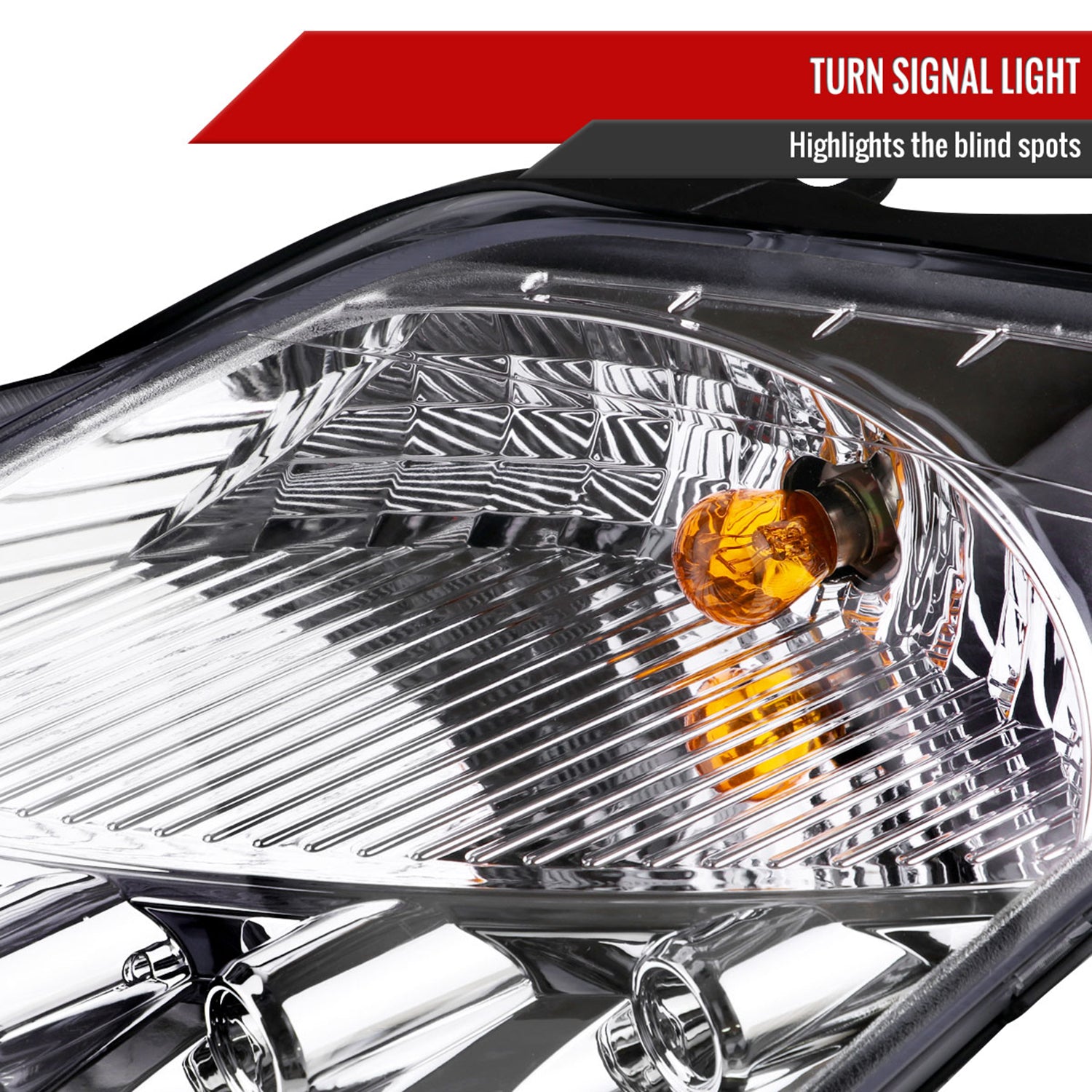 2003-2005 Nissan 350Z Dual Halo Projector Headlights Chrome/Clear Lens