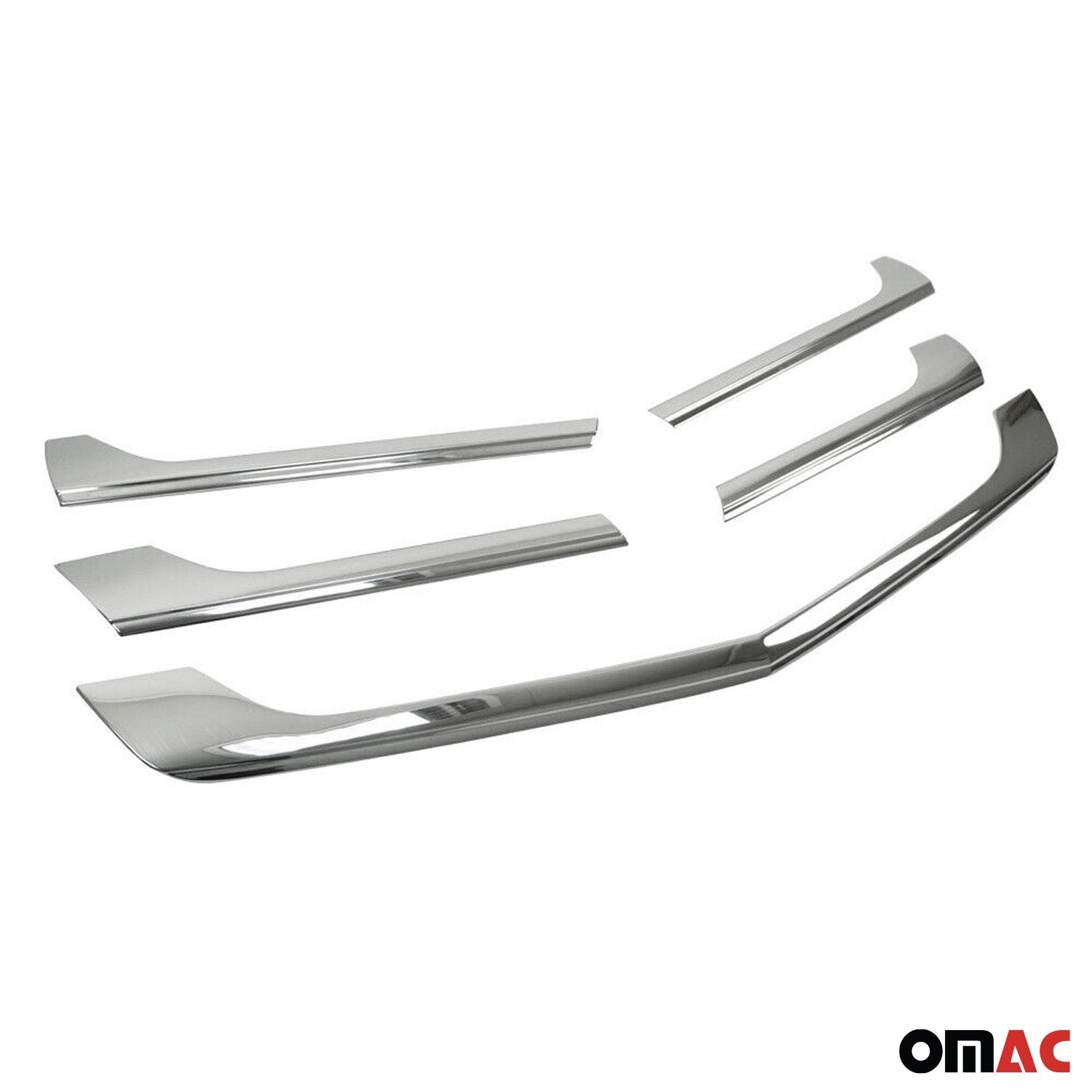 2014-2018 Mercedes Sprinter W906 Front Bumper Grill Trim Molding Stainless Steel 5x