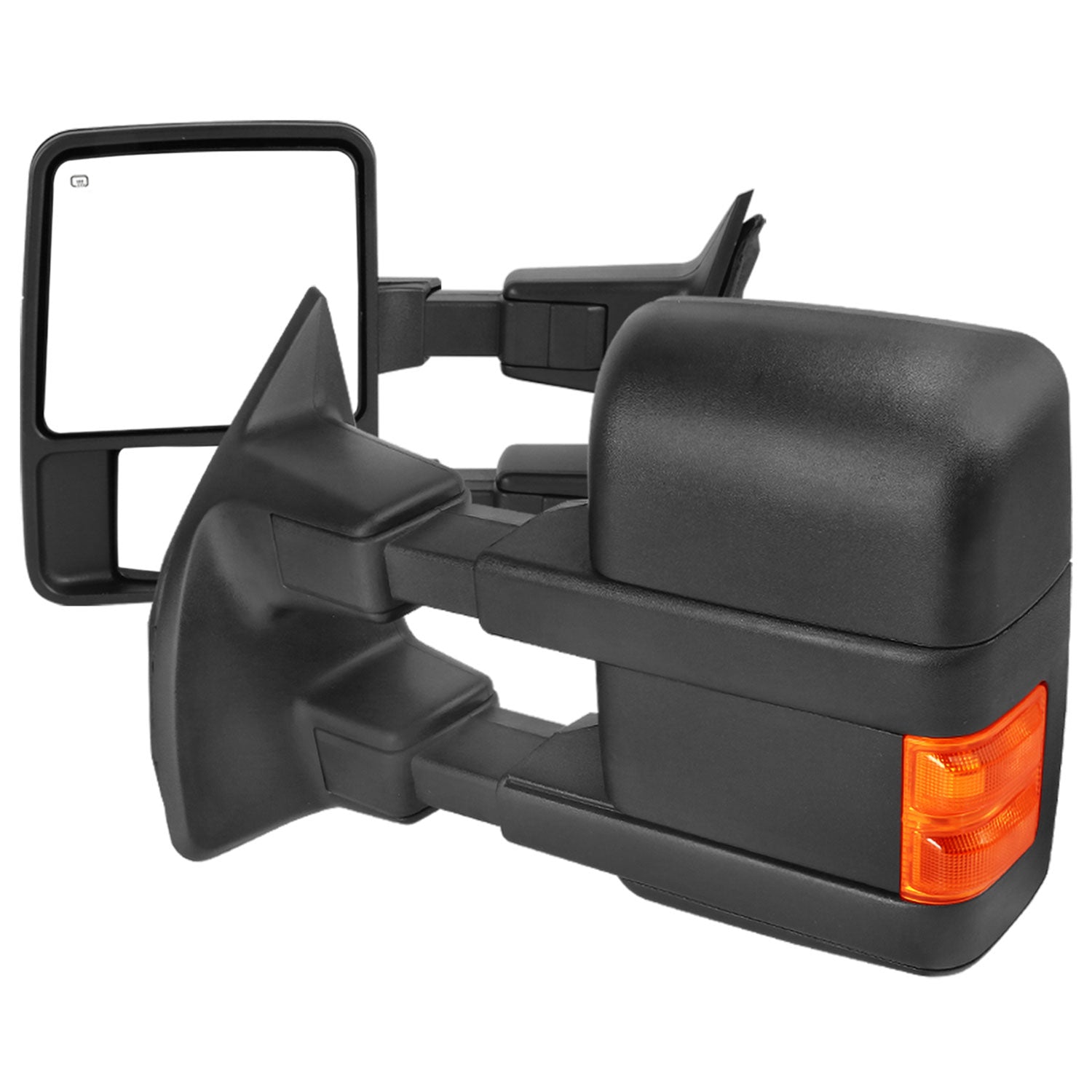 2008-2016 Ford F-250/350/450/550 Heated Towing Mirrors Amber &Turn Signal