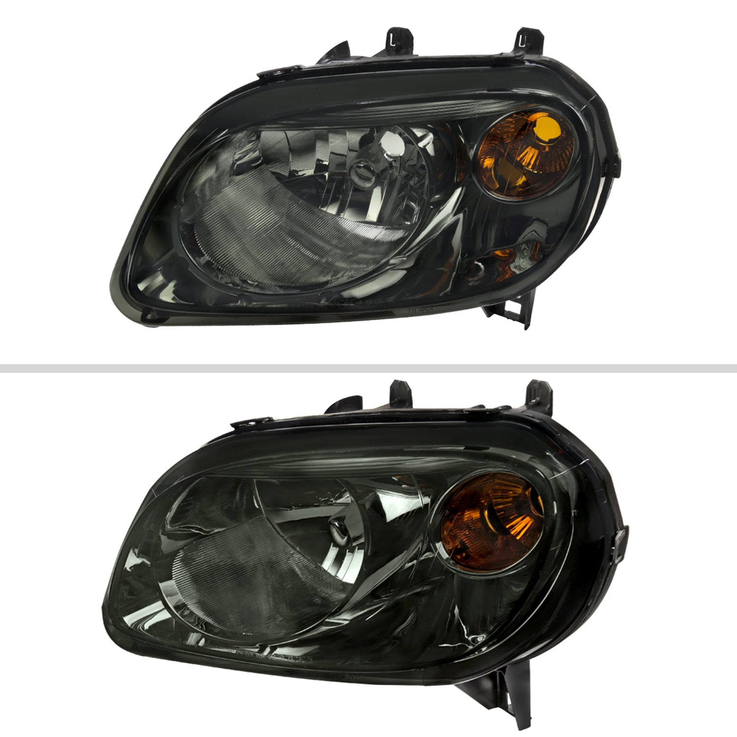 2006-2011 Chevrolet HHR Factory Style Headlights Chrome Housing/Smoke Lens