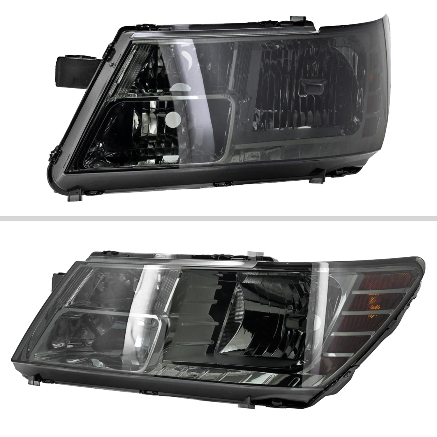 2009-2020 Dodge Journey Factory Style Headlights Chrome Housing/Smoke Lens