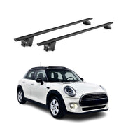 Roof Rack Cross Bars Carrier for Mini Cooper F55 F56 2014-2024 Aluminium Black