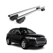 2018-2025 Audi Q5 SQ5 2.gen Roof Rack Cross Bars Silver Luggage Carrier 2 Pcs