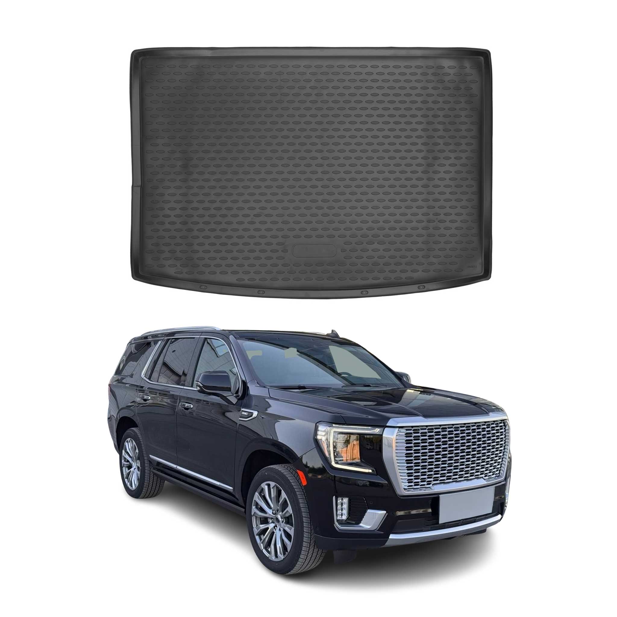 2021-2026 GMC Yukon XL Cargo Liner Trunk Mat All Weather Behind 3rd Row