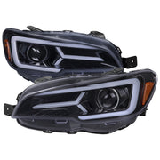 2015-2021 Subaru Impreza WRX/STI LED Bar Sequential Turn Signal Black/Smoke
