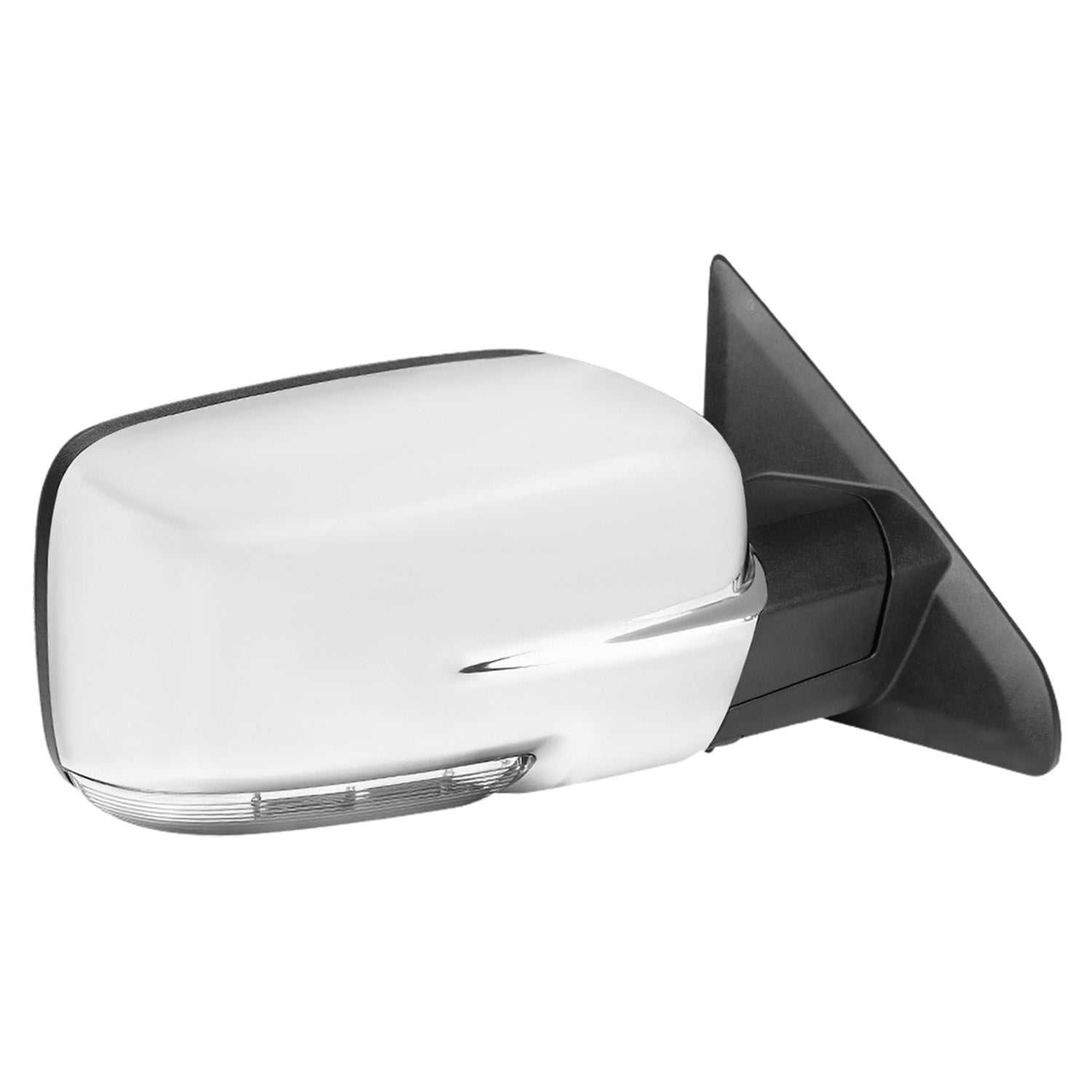 2009-2012 Dodge RAM Chrome Heated Side Mirror Turn & Puddle Light Passenger