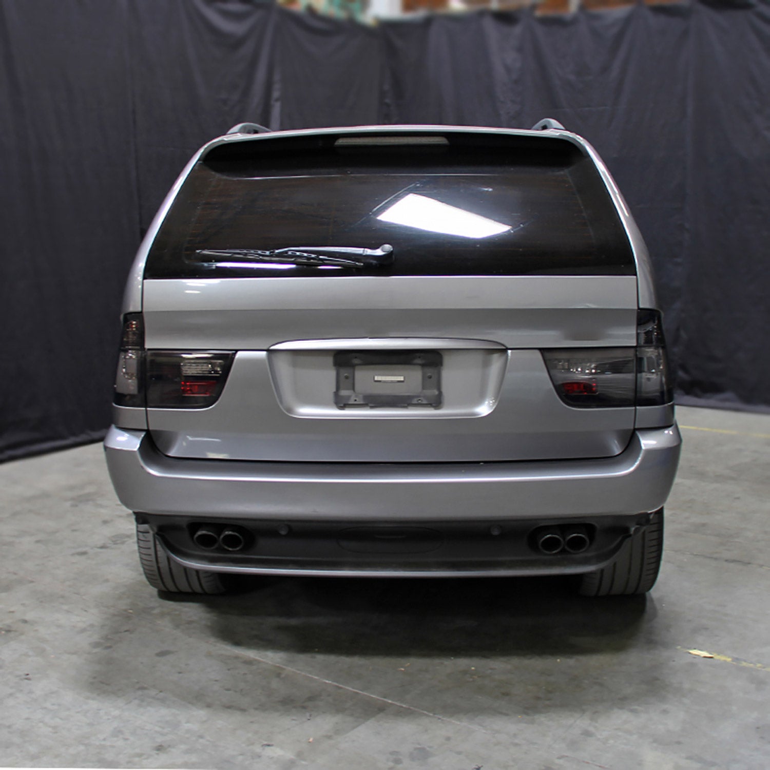 2000-2006 BMW E53 X5 LED Tail Lights Chrome Housing/Smoke Lens