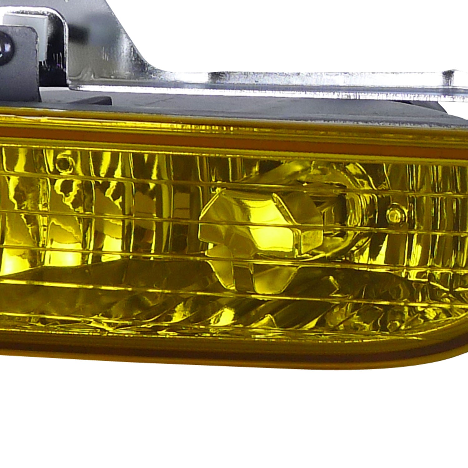 1997-2001 Honda Prelude H3C Fog Lights Kit Chrome Housing/Yellow Lens