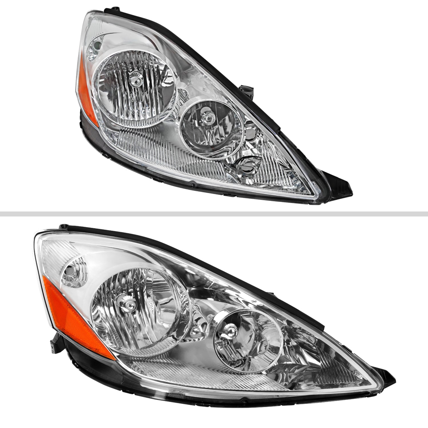 2006-2010 Toyota Sienna Factory Passenger/Right Headlight Amber Reflector
