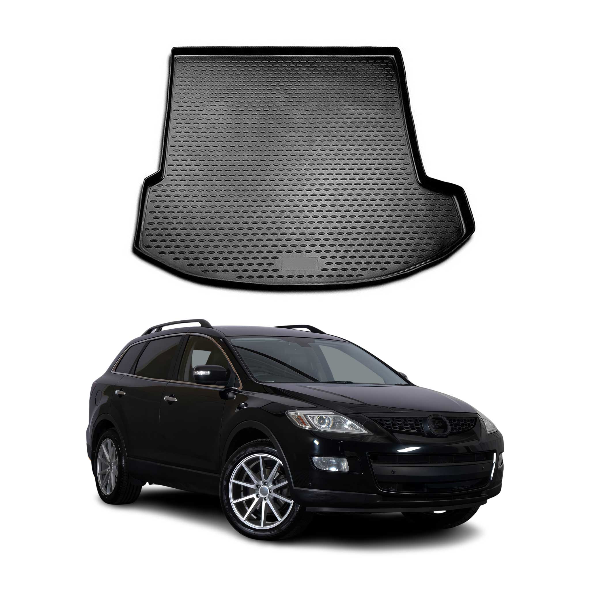 2007-2015 Mazda CX-9 Cargo Liner Trunk Mat All Weather Black