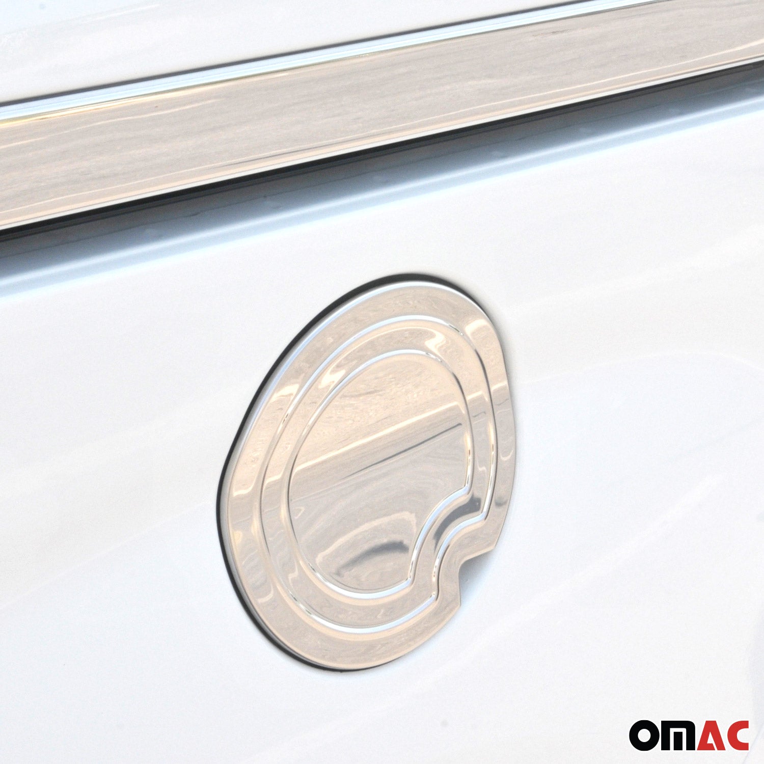2015-2022 RAM ProMaster City Fuel Caps Cover Gas Cap Cover Stainless Steel Silver