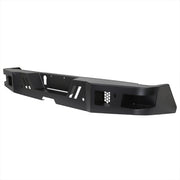 2014-2021 Toyota Tundra Black Heavy Duty Steel Rear Step Bumper w/License Lamp