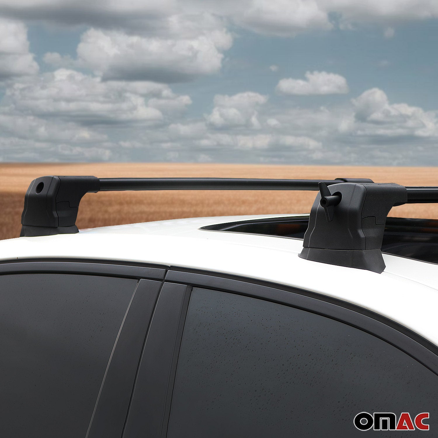 2014-2019 Kia Soul Roof Rack Cross Bars Black