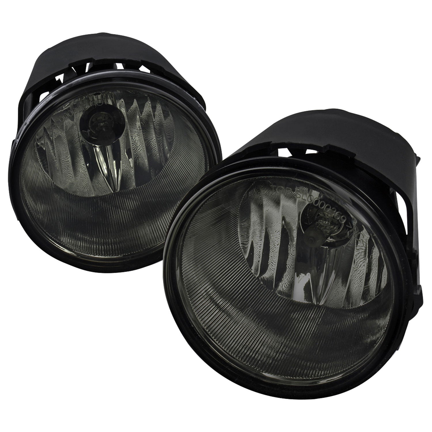 2005-2009 Dodge Dakota Jeep Grand Cherokee H8 Fog Lights Kit Chrome/Smoke Lens