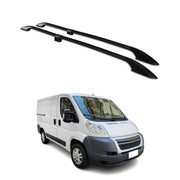 2014-2026 RAM ProMaster 1500 2500 3500 L1-H1 Roof Rack Side Rails Aluminium Black 4 Pcs