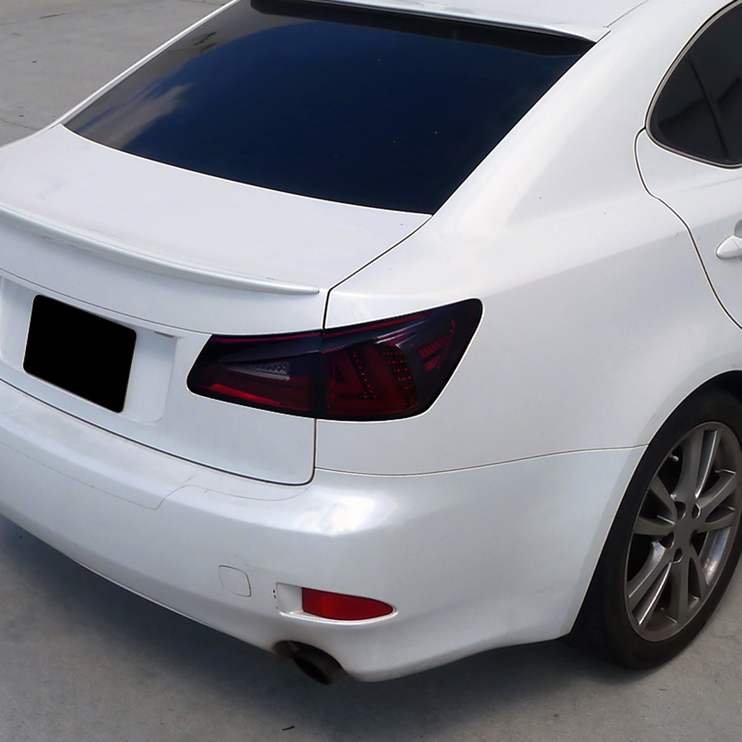 2006-2008 Lexus IS250/IS350 LED Tail Lights & Trunk Lights Chrome/Red Smoke