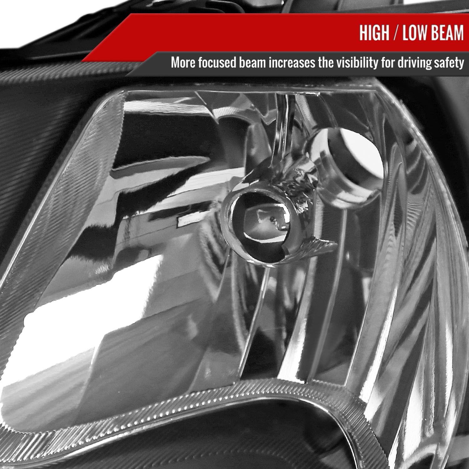 2001-2007 Dodge Caravan/ Voyager/Town&Country Factory Crystal Headlights
