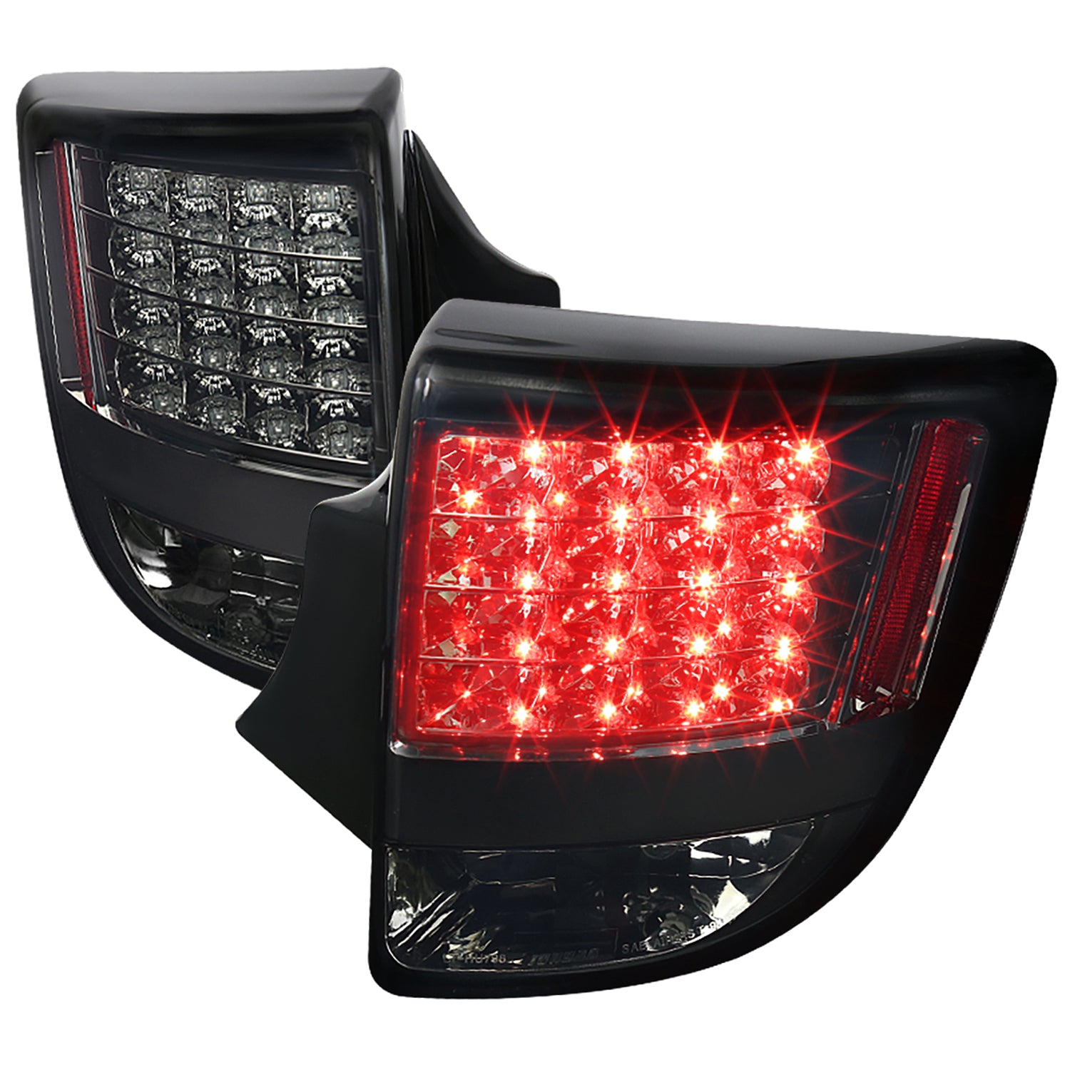 2000-2005 Toyota Celica LED Tail Lights Chrome Housing/Smoke Lens