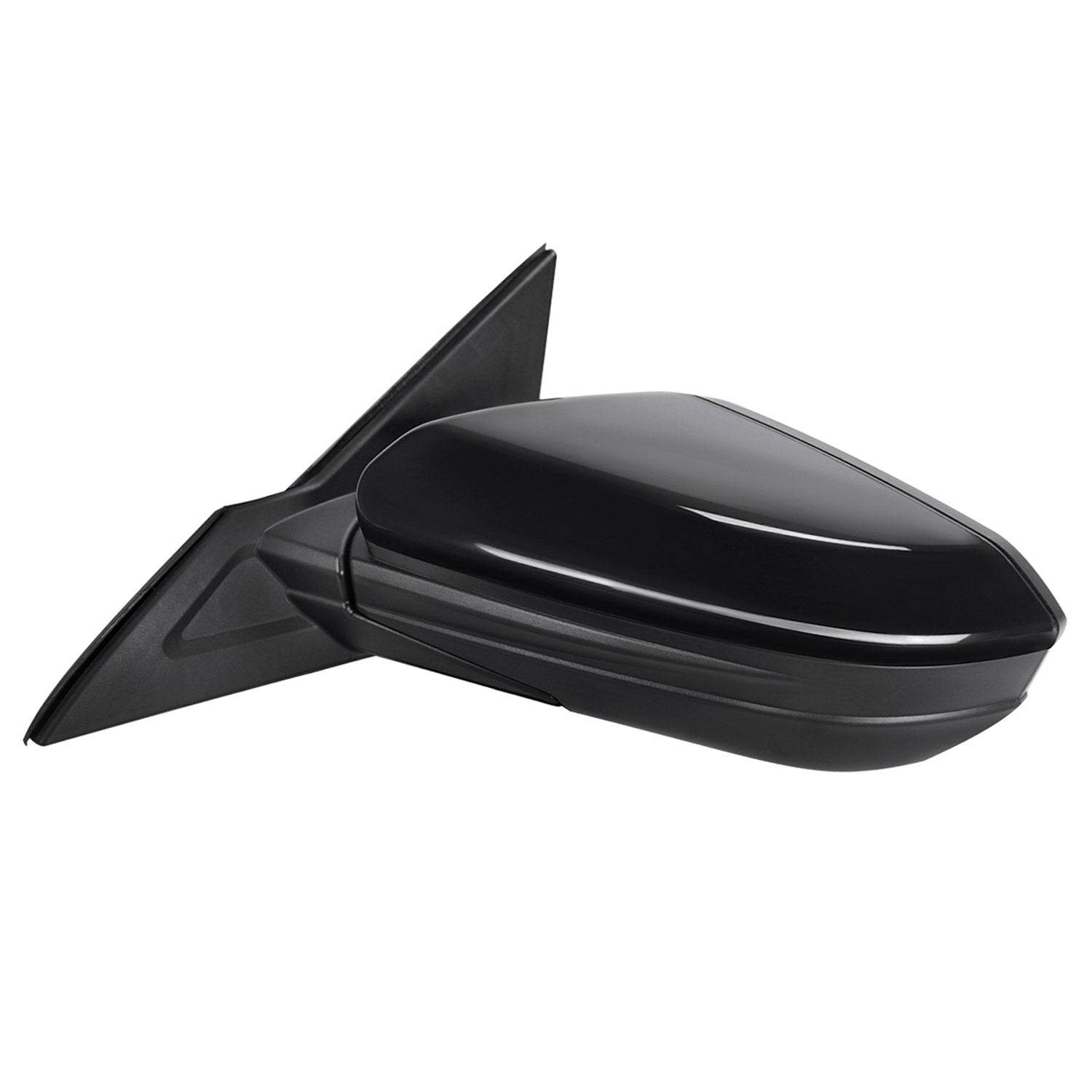 2016-2020 Honda Civic Driver/Left 3-Pin Glossy Black Adjustable Side Mirror