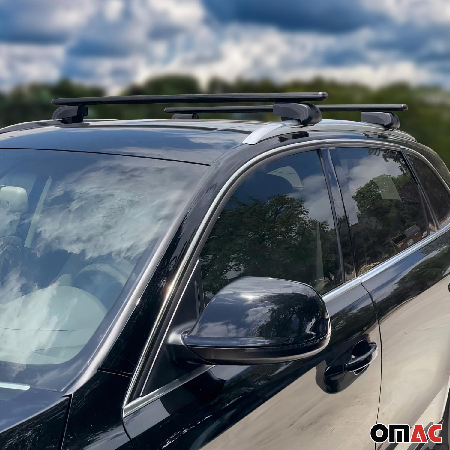 2022-2026 Hyundai Ioniq 5 Roof Rack Cross Bars Luggage Carrier Alu Black 2x