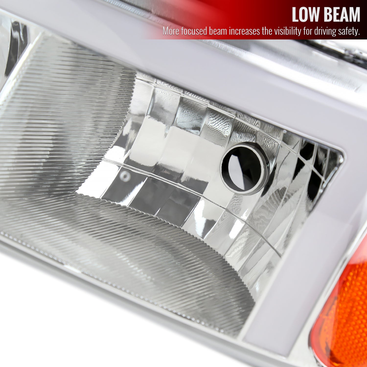 1999-2006 GMC Sierra/Yukon/Yukon XL Headlights&Signal Bumper Lights Chrome