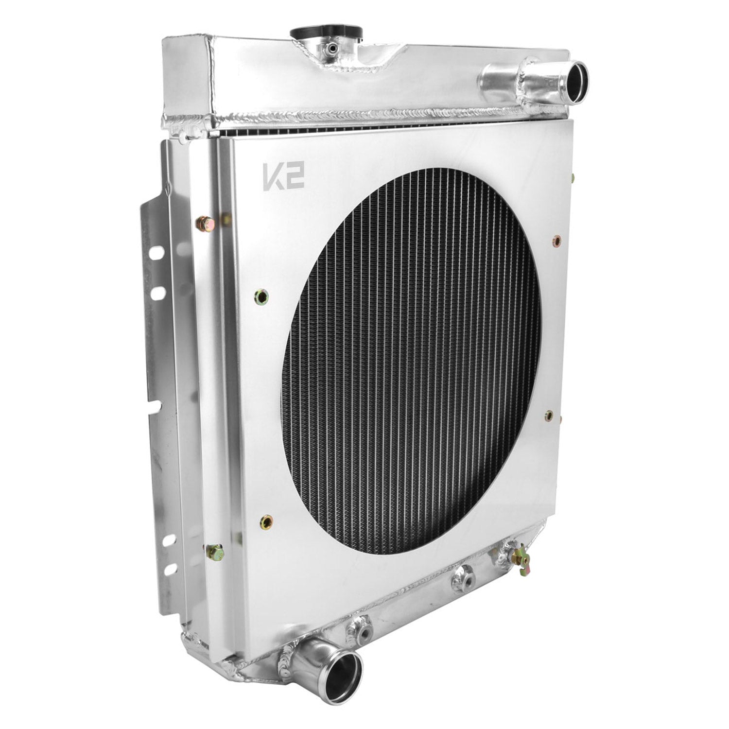 1960-1966 Ford Falcon/Mustang/Ranchero /Mercury 3Row Radiator &Shroud Fan