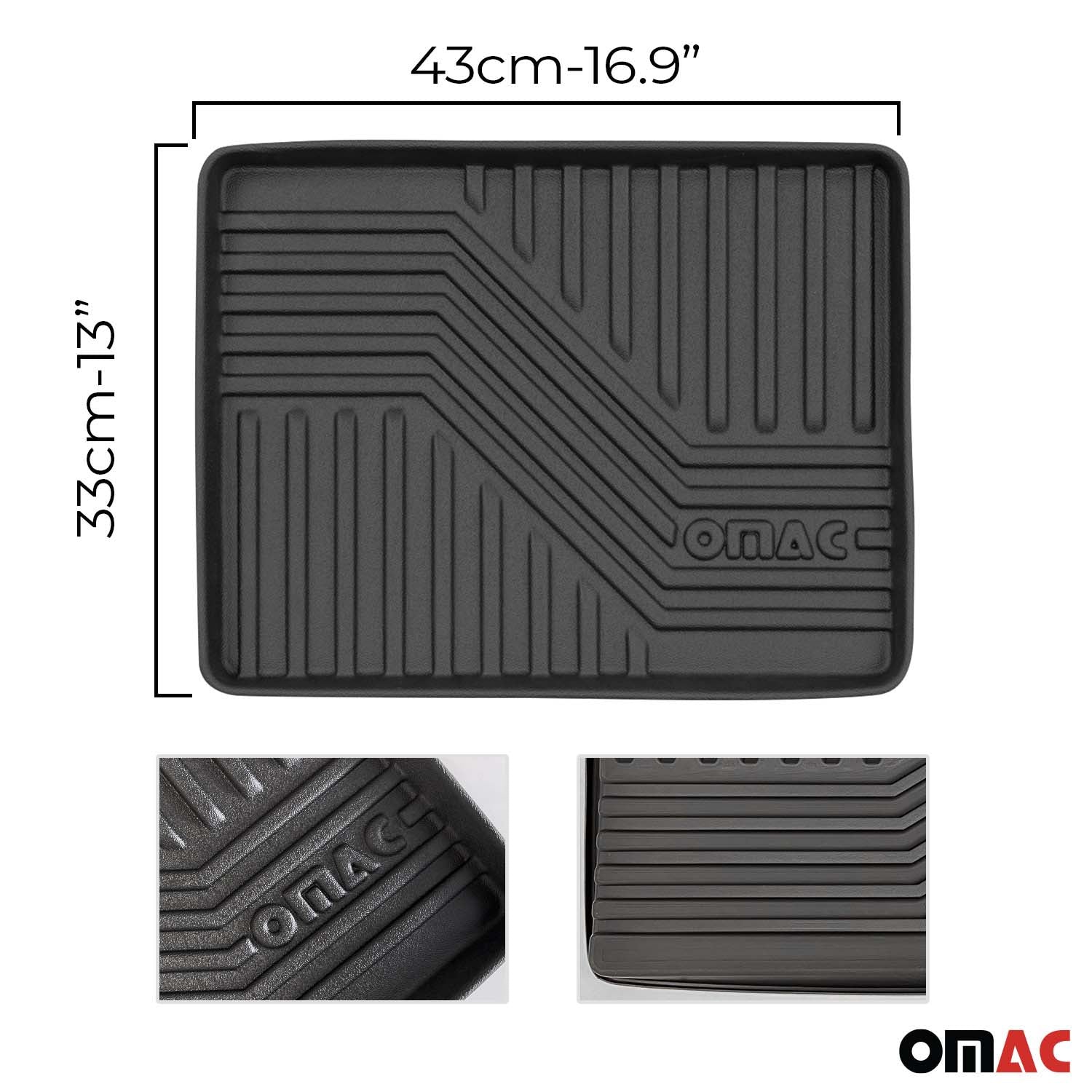 5x Multipurpose Shoe Boot Mat Tray Indoor and Outdoor Pet Bowl Gardening 17"x13"