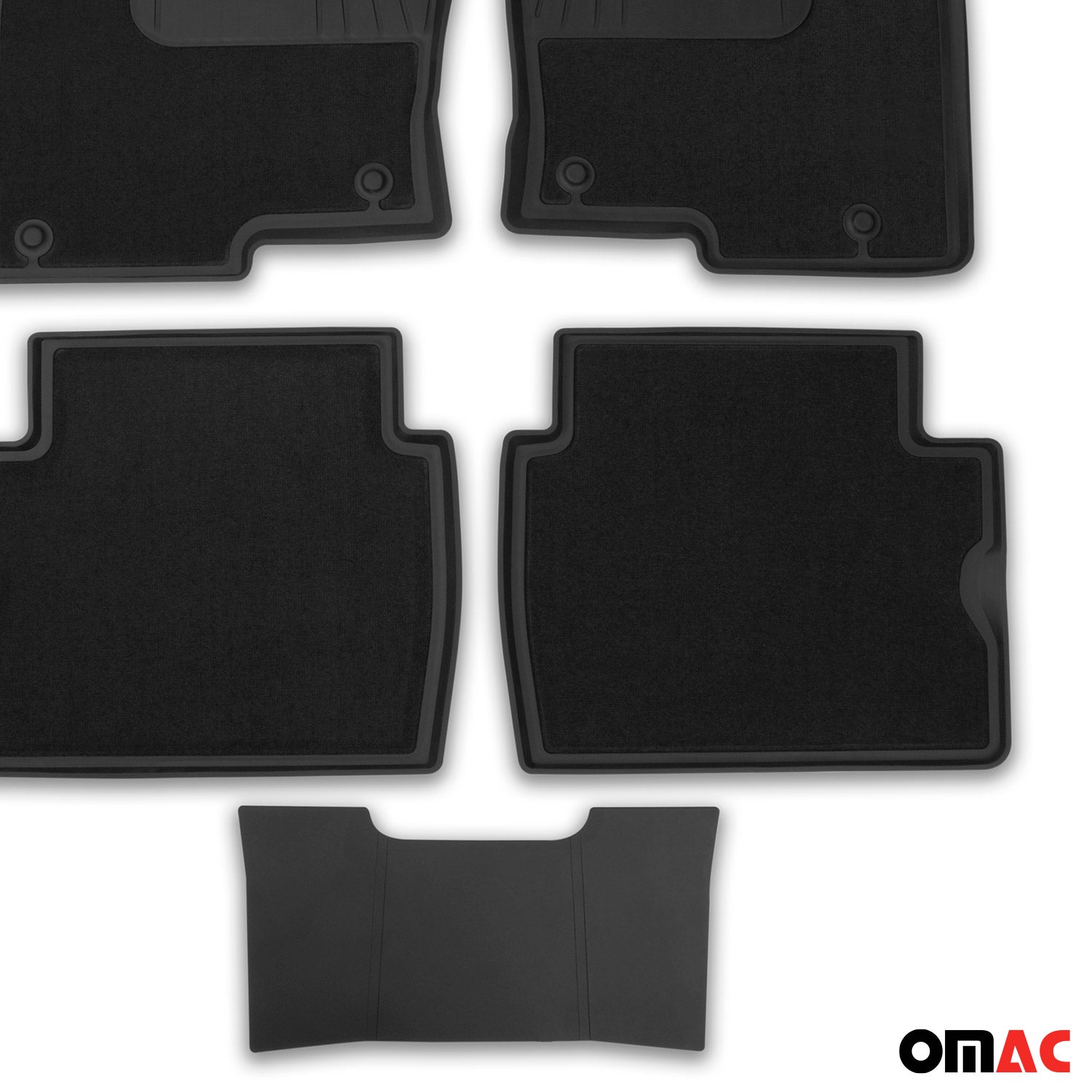 2017-2025 Mazda CX-5 2.gen Floor Mats Liners Full Set All Weather Black