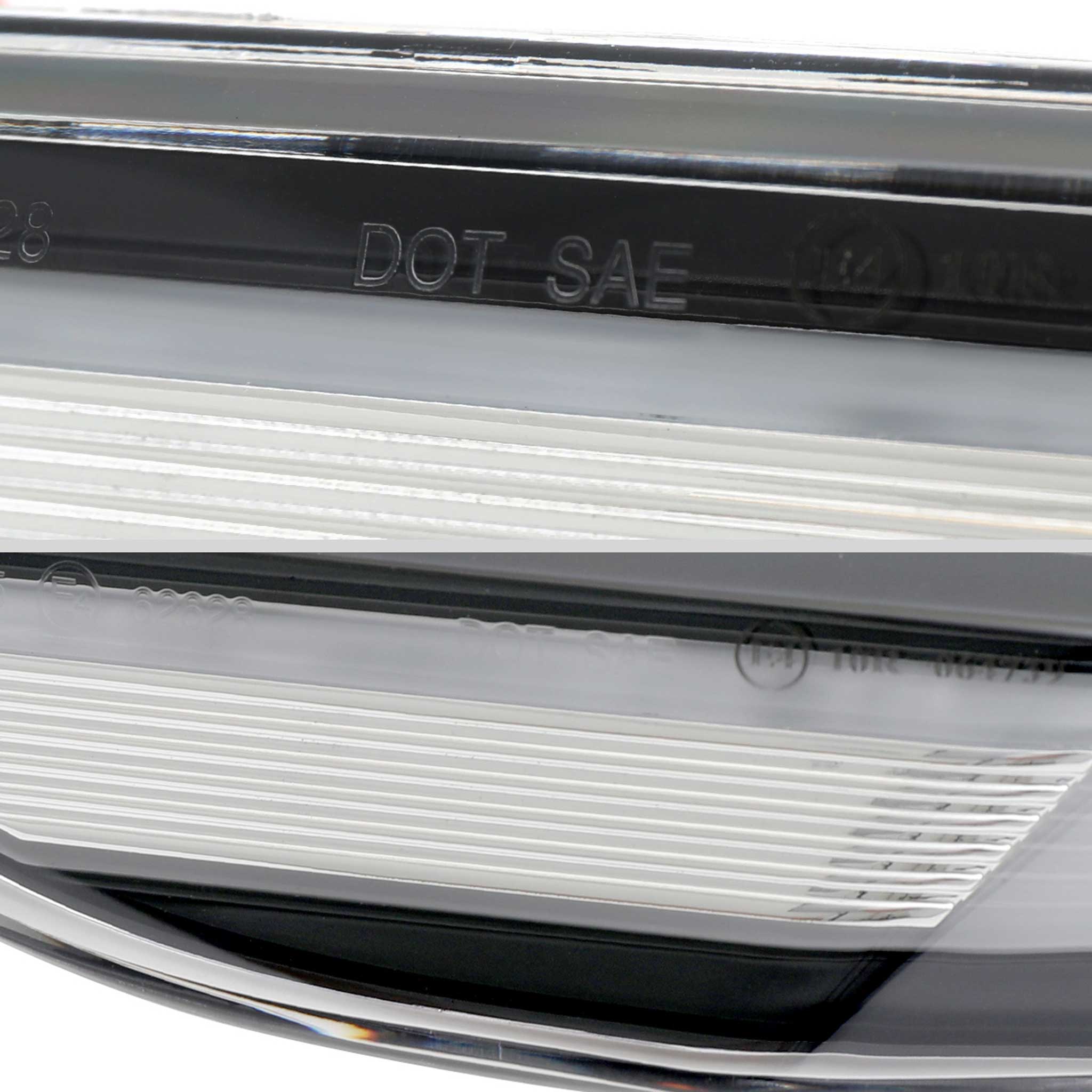 For Porsche 911 991/981 718 2011-2019 LED Turn Signal Clear With Sequential