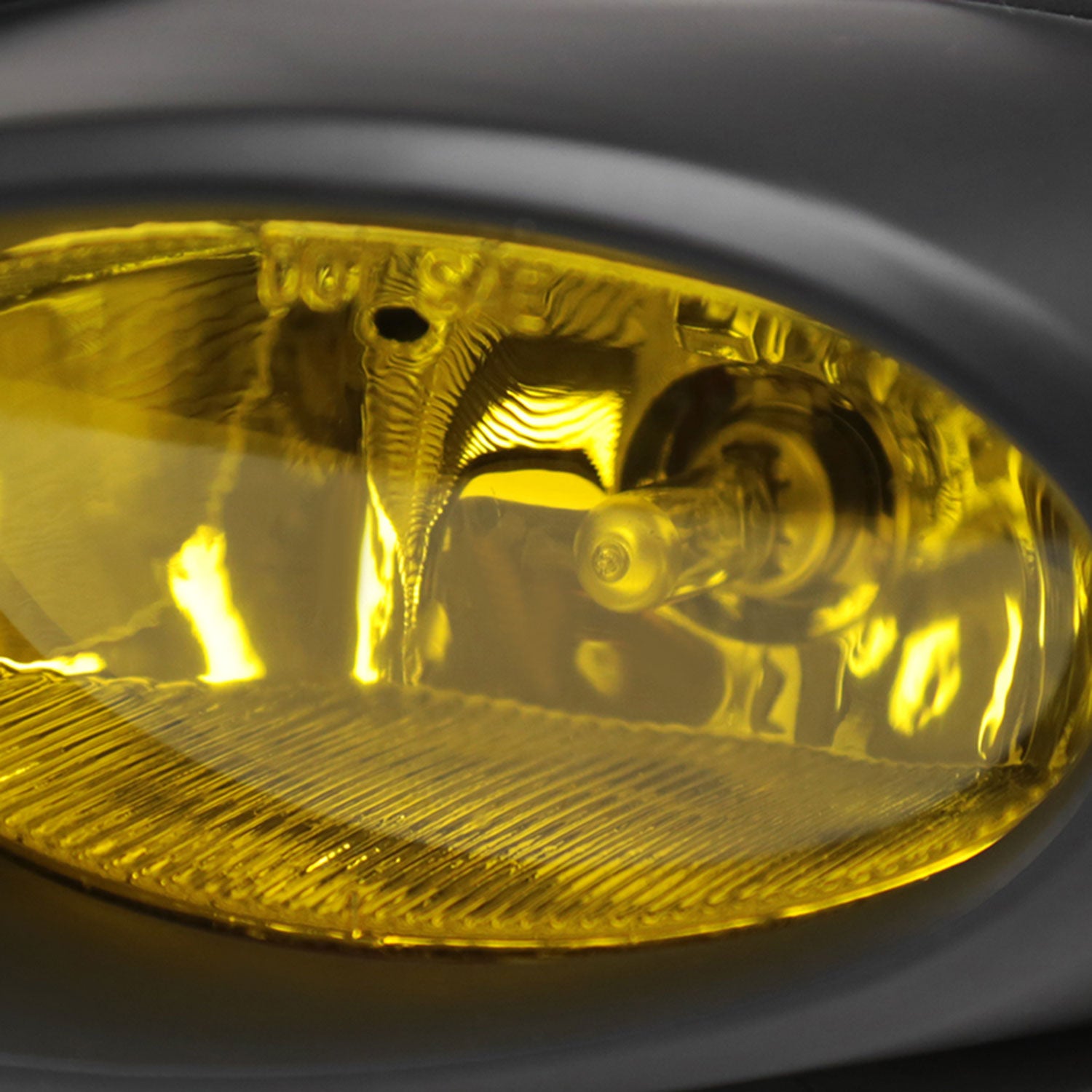 2009-2011 Honda Civic Coupe H11 Fog Lights Kit Chrome Housing/Yellow Lens