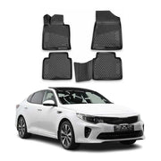 2015-2019 Hyundai Sonata Floor Mats Liners Full Set All Weather Black