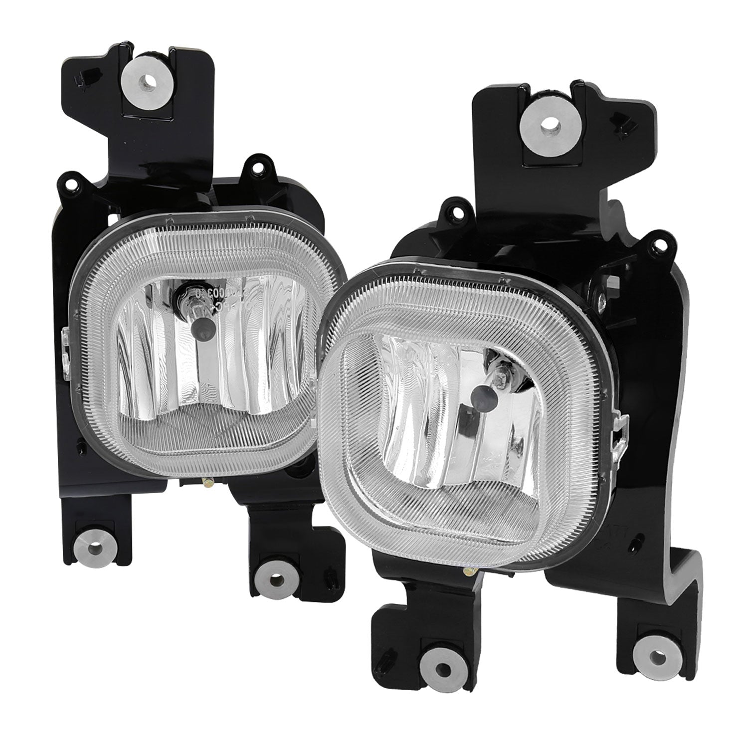2008-2010 Ford F-250/F-350/F-450/F-550 Super Duty H10 Fog Lights Chrome/Clear