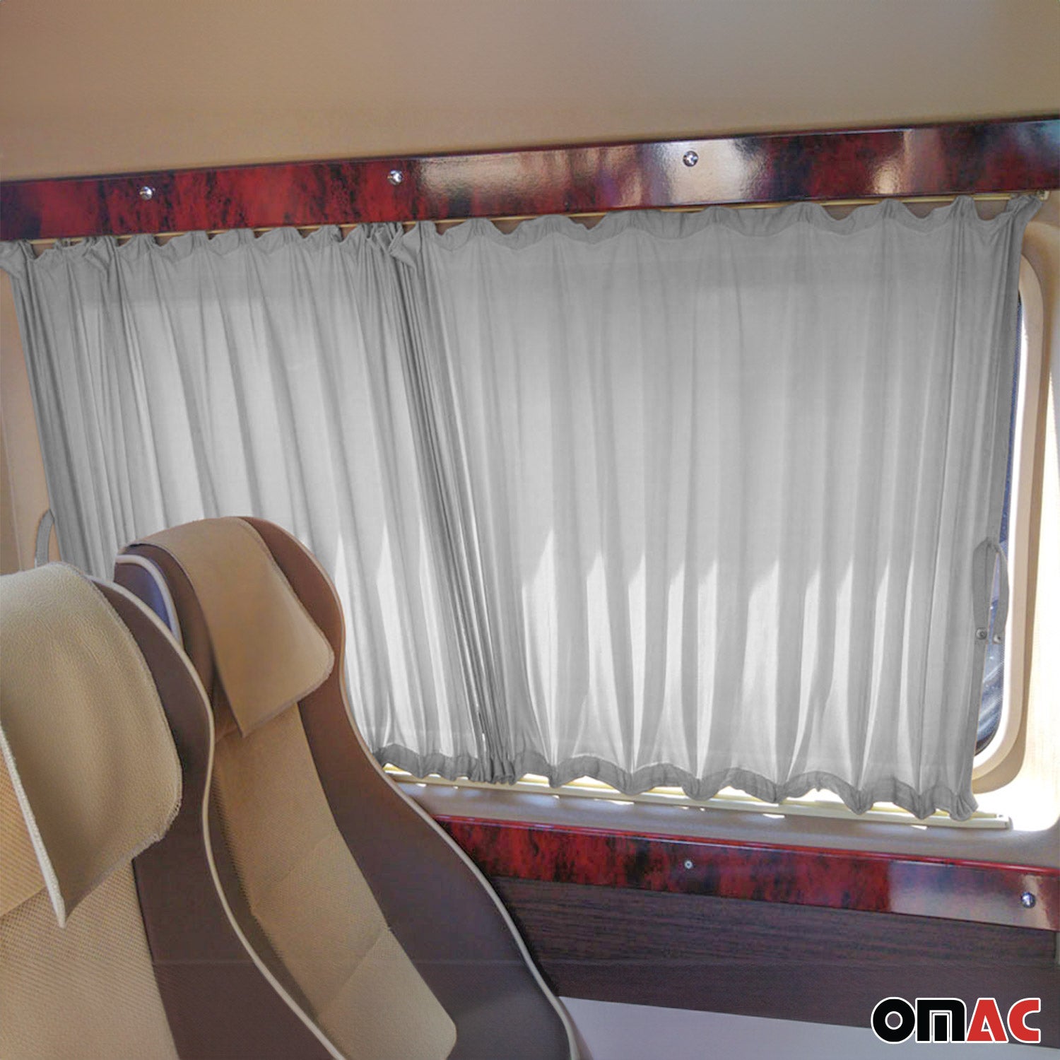 1992-2003 VW Eurovan Side Window Curtain Sunshade Rear Quarter L1 2x Barn Door